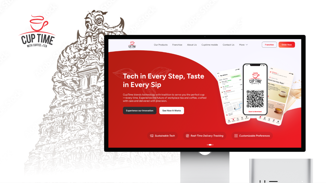 Web application dashboard and login screen case study