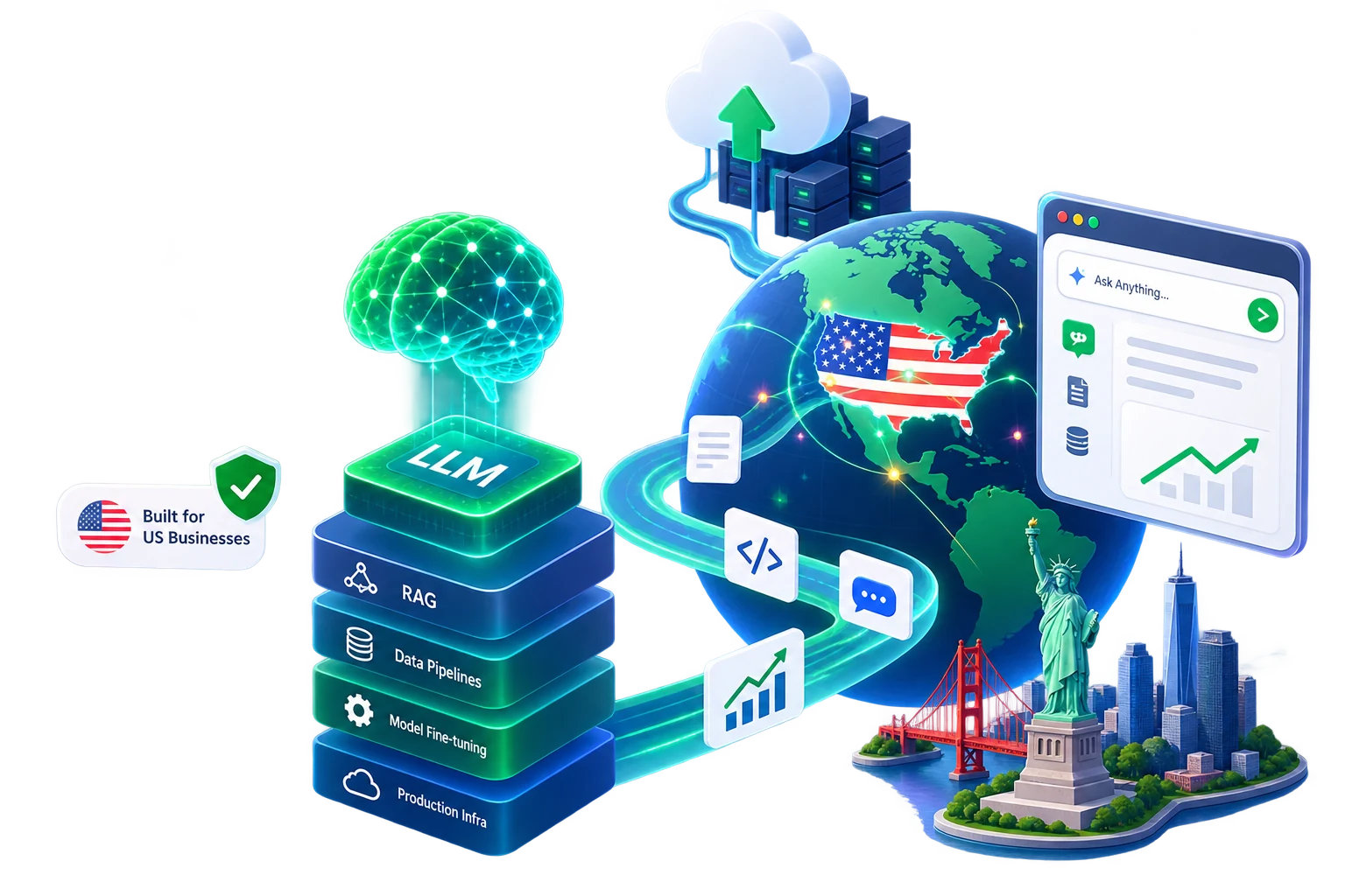 AI development illustration