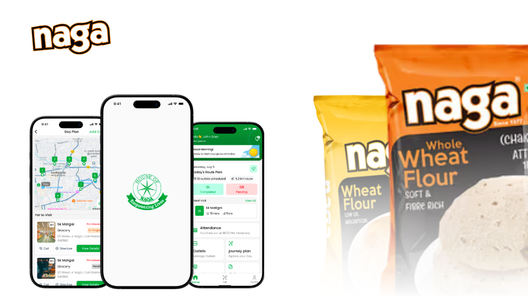 NagaMills — Sales Force Automation & Distribution SaaS